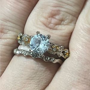 Size 9 matching ring set